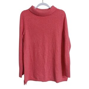 Talbots Long Sleeve Cozy Red Turtleneck Sweater- size L